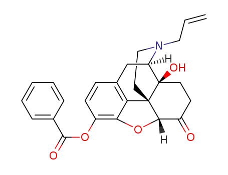 3-benzoyloxy-4,5-epoxy-14-hydroxy-17-(2-propenyl)morphinan-6-one