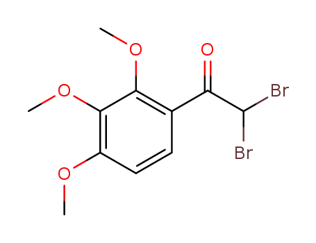2,2-dibromo-1-(2,3,4-trimethoxyphenyl)ethanone