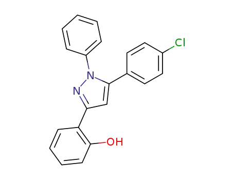 Phenol, 2-[5-(4-chlorophenyl)-1-phenyl-1H-pyrazol-3-yl]-