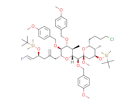 C<sub>61</sub>H<sub>94</sub>ClIO<sub>11</sub>Si<sub>2</sub>