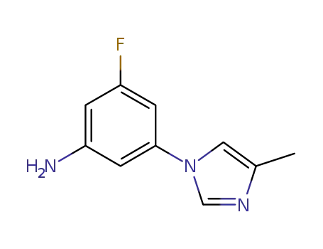 C<sub>10</sub>H<sub>10</sub>FN<sub>3</sub>