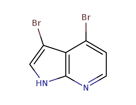 1H-Pyrrolo[2,3-b]pyridine, 3,4-dibromo-