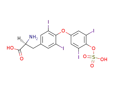 O-[3,5-디요오도-4-(술폭시)페닐]-3,5-디요오도 L-티로신