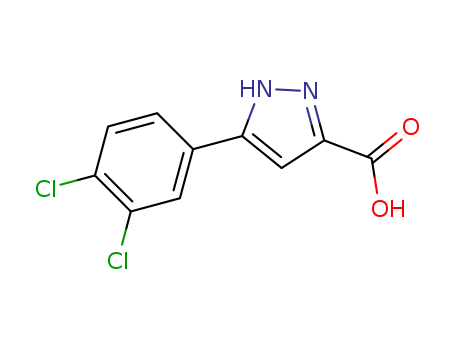 5-(3,4-Dichlorophenyl)-1H-pyrazole-3-carboxylic acid 276684-04-9