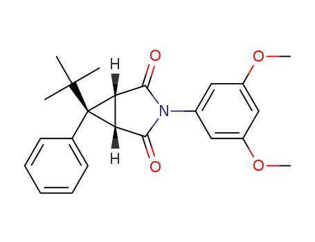 6-exo-t-butyl-3-(3,5-dimethoxyphenyl)-6-phenyl-3-azabicyclo-[3.1.0]hexane-2,4-dione