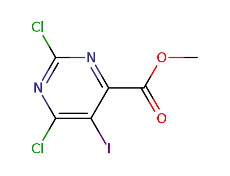 Methyl 2,6-dichloro-5-iodo-4-pyrimidinecarboxylate