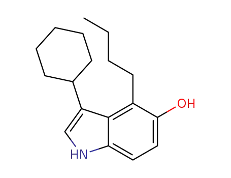 4-butyl-3-cyclohexyl-1H-indol-5-ol