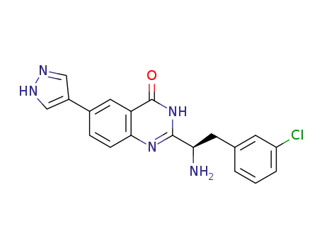 C<sub>19</sub>H<sub>16</sub>ClN<sub>5</sub>O
