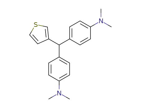 bis-(4-dimethylamino-phenyl)-[3]thienyl-methane