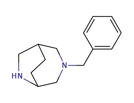 Molecular Structure of 1373273-51-8 (3,6-Diazabicyclo[3.2.2]nonane, 3-(phenylmethyl)-)