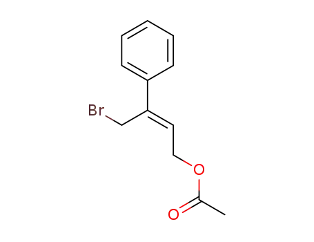 (2Z)-4-bromo-3-phenyl-2-butenyl acetate