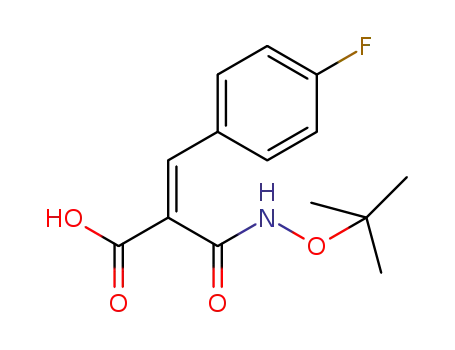 (E)-2-tert-butoxycarbamoyl-3-(4-fluorophenyl)acrylic acid