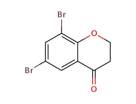 6,8-Dibromo-2,3-dihydrochromen-4-one