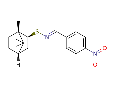 (1S,2S,4S,E)-N-(4-nitrobenzylidene)-1,7,7-trimethylbicyclo[2.2.1]heptane-2-sulfenamide