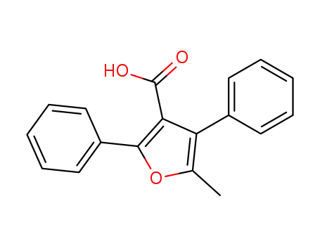5-methyl-2,4-diphenyl-furan-3-carboxylic acid
