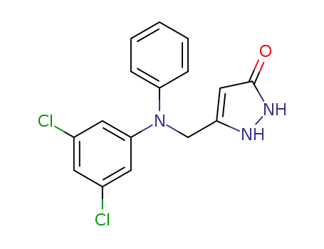 C<sub>16</sub>H<sub>13</sub>Cl<sub>2</sub>N<sub>3</sub>O