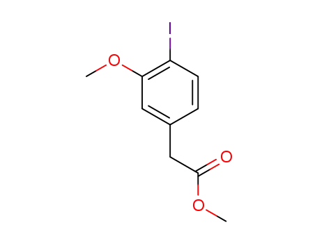 methyl 4-iodo-3-methoxyphenylacetate