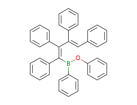 phenoxy(phenyl)((1E,3E)-1,2,3,4-tetraphenylbuta-1,3-dienyl)borane