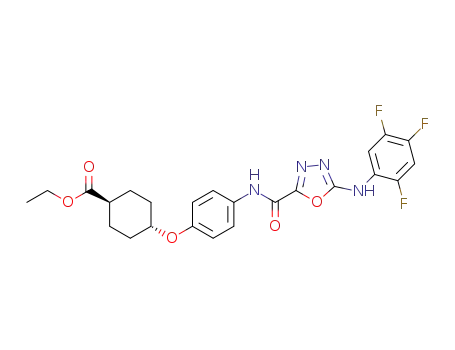 C<sub>24</sub>H<sub>23</sub>F<sub>3</sub>N<sub>4</sub>O<sub>5</sub>