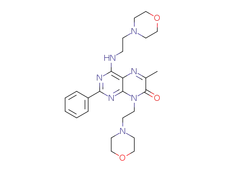 C<sub>25</sub>H<sub>33</sub>N<sub>7</sub>O<sub>3</sub>