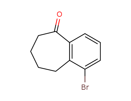 1-broMo-6.7.8.9-tetrahydrobenzo[7]annulen-5-one