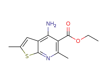 ethyl 4-amino-2,6-dimethylthieno[2,3-b]pyridine-5-carboxylate