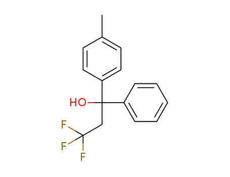 3,3,3-trifluoro-1-(4-methylphenyl)-1-phenylpropan-1-ol
