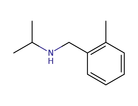 Molecular Structure of 91338-98-6 (ISOPROPYL-(2-METHYL-BENZYL)-AMINE)