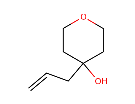 Molecular Structure of 219903-85-2 (4-allyltetrahydro-2H-pyran-4-ol)