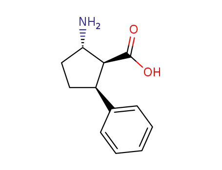 (S,S,S)-2-amino-5-phenylcyclopentane-1-carboxylic acid