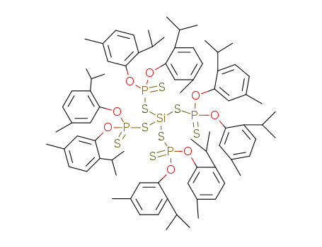 C<sub>80</sub>H<sub>104</sub>O<sub>8</sub>P<sub>4</sub>S<sub>8</sub>Si