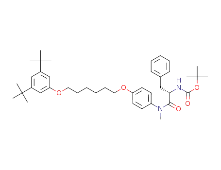 C<sub>41</sub>H<sub>58</sub>N<sub>2</sub>O<sub>5</sub>