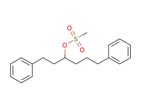 1,6-diphenylhexan-3-yl methanesulfonate