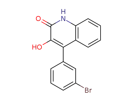 4-(3-bromophenyl)-3-hydroxyquinolin-2(1H)-one