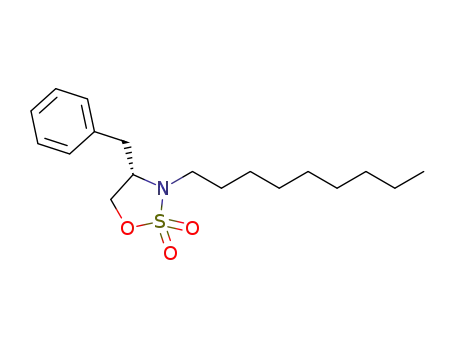 (S)-4-benzyl-3-nonyl-1,2,3-oxathiazolidine 2,2-dioxide