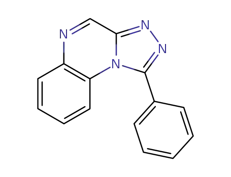 Molecular Structure of 97175-08-1 ([1,2,4]Triazolo[4,3-a]quinoxaline, 1-phenyl-)