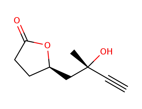 (R)-5-((S)-2-hydroxy-2-methylbut-3-ynyl)dihydrofuran-2(3H)-one