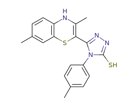 C<sub>19</sub>H<sub>18</sub>N<sub>4</sub>S<sub>2</sub>