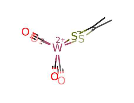 [W(S<sub>2</sub>C<sub>2</sub>Me<sub>2</sub>)(CO)<sub>4</sub>]