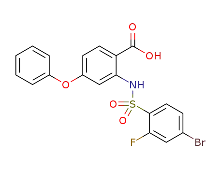 C<sub>19</sub>H<sub>13</sub>BrFNO<sub>5</sub>S