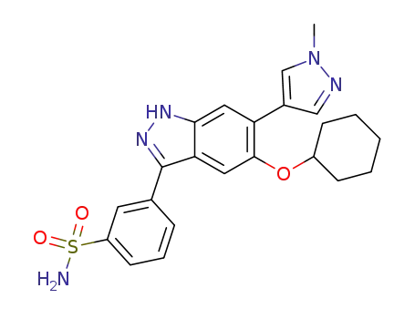 C<sub>23</sub>H<sub>25</sub>N<sub>5</sub>O<sub>3</sub>S