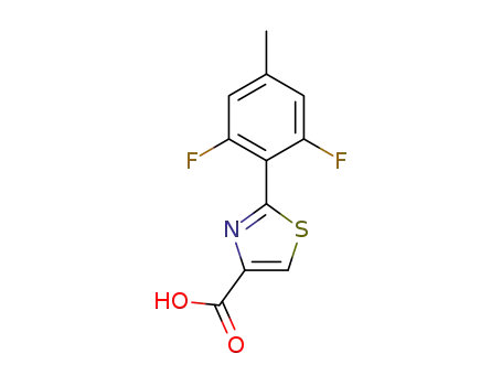 2-(2,6-difluoro-4-methylphenyl)thiazole-4-carboxylic acid