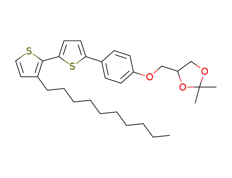 Molecular Structure of 1454583-63-1 (C<sub>30</sub>H<sub>40</sub>O<sub>3</sub>S<sub>2</sub>)