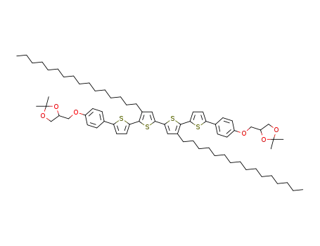 C<sub>72</sub>H<sub>102</sub>O<sub>6</sub>S<sub>4</sub>