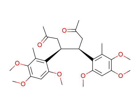 meso-4,5-bis(3,4,6-trimethoxy-2-methylphenyl)octane-2,7-dione