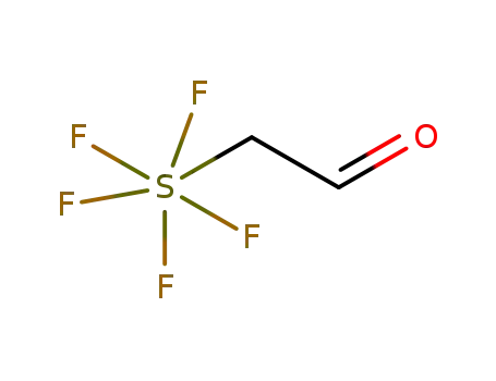 Molecular Structure of 762-57-2 (2-(pentafluorosulfanyl)acetaldehyde)