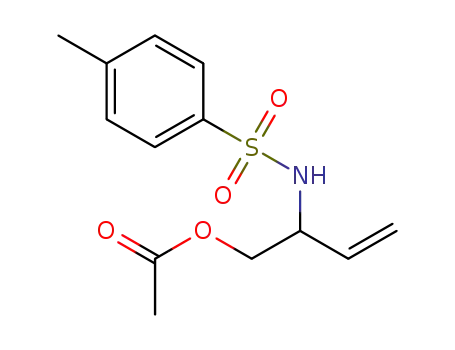 2-(p-tolylsulfonylamino)but-3-enyl acetate