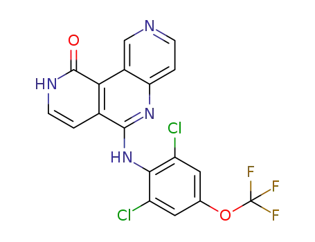 6-{[2,6-dichloro-4-(trifluoromethoxy)phenyl]amino}pyrido[4,3-c]-1,6-naphthyridin-10(9H)-one