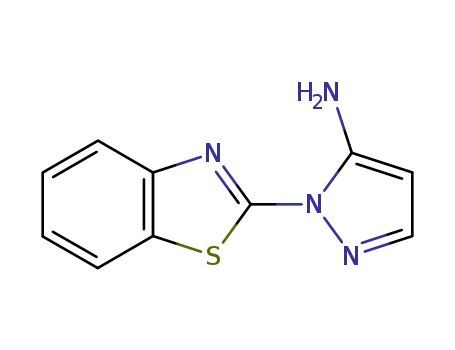 벤조티아졸, 2-(5-아미노피라졸-1-일)-(8CI)