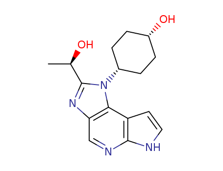 (1S,4s)-4-(2-((R)-1-hydroxyethyl)imidazo[4,5-d]pyrrolo[2,3-b]pyridin-1(6H)-yl)cyclohexanol
